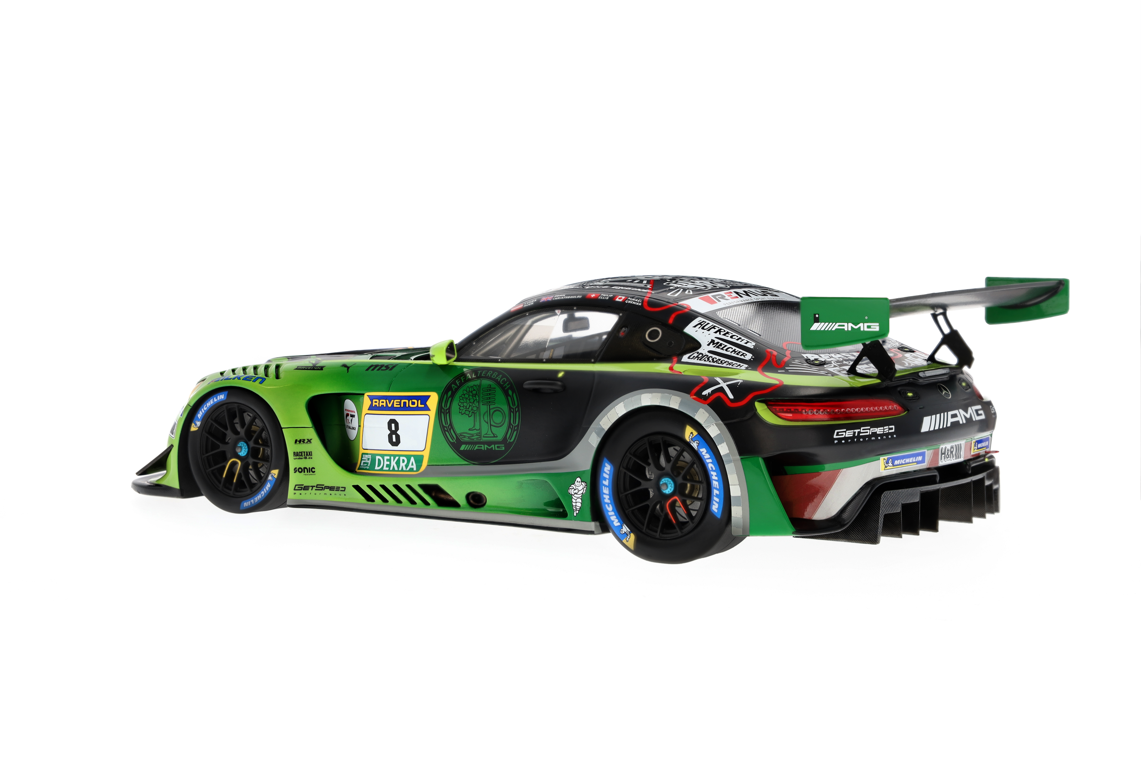 Mercedes-AMG GT3, ADAC RAVENOL 24h Nürburgring 2024, C190 - jasnozielony mango, Minimax, 1:18