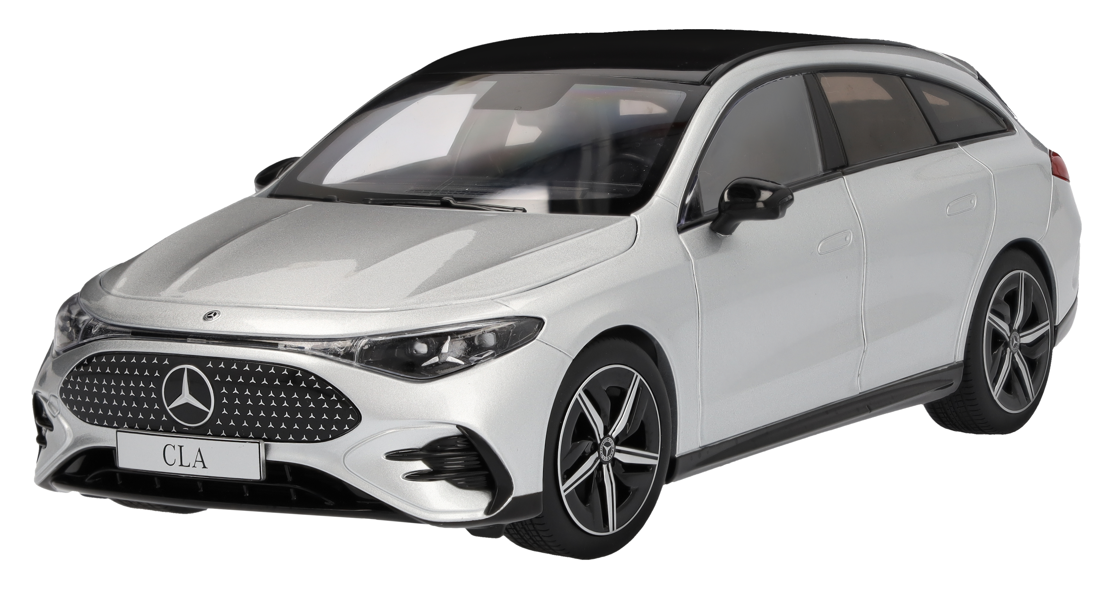 CLA, Shooting Brake, X174 - srebro hightech, NZG, 1:18