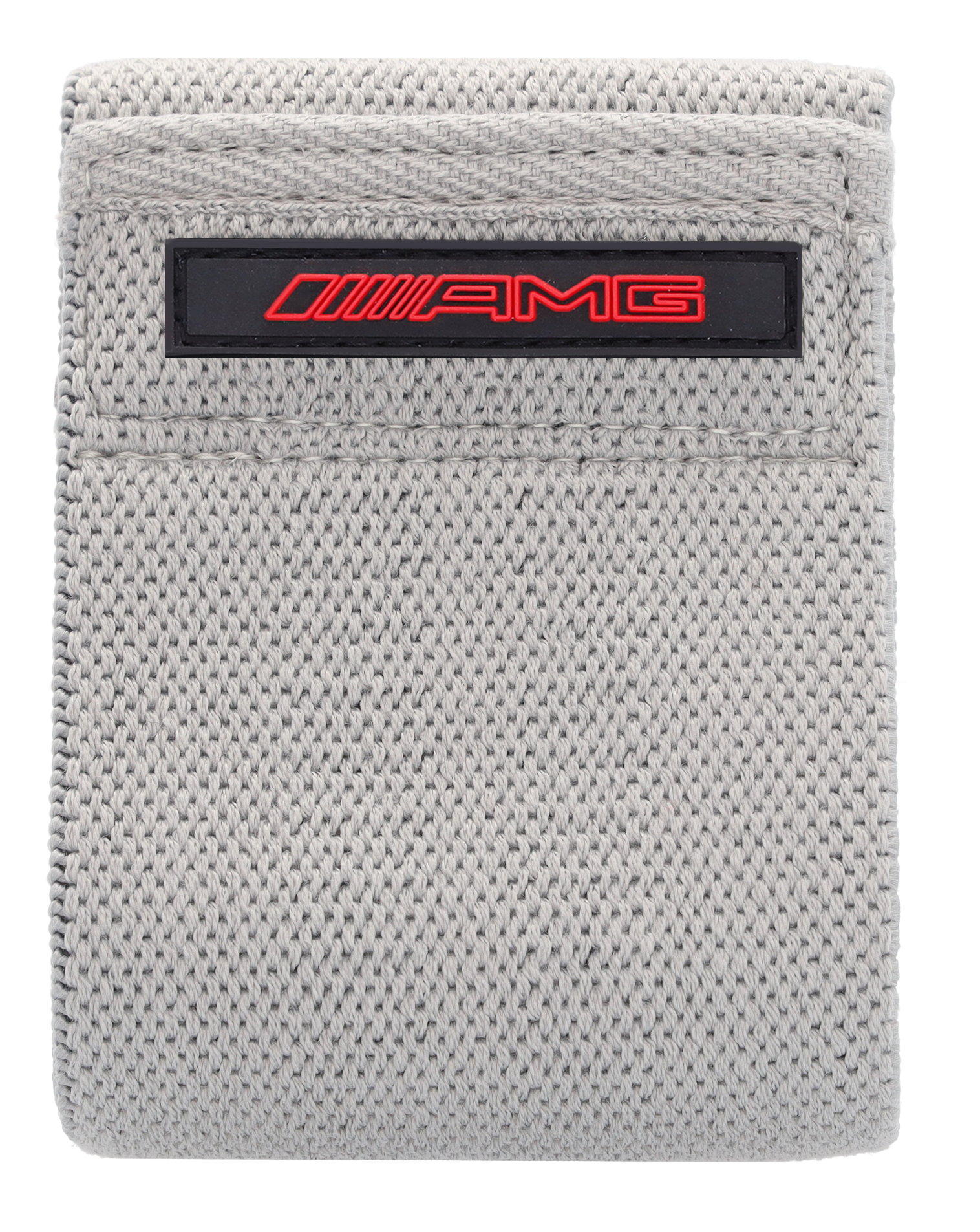 AMG Fitnessbänder, 3er-Set - schwarz / rot / grau, Polyester / Latex