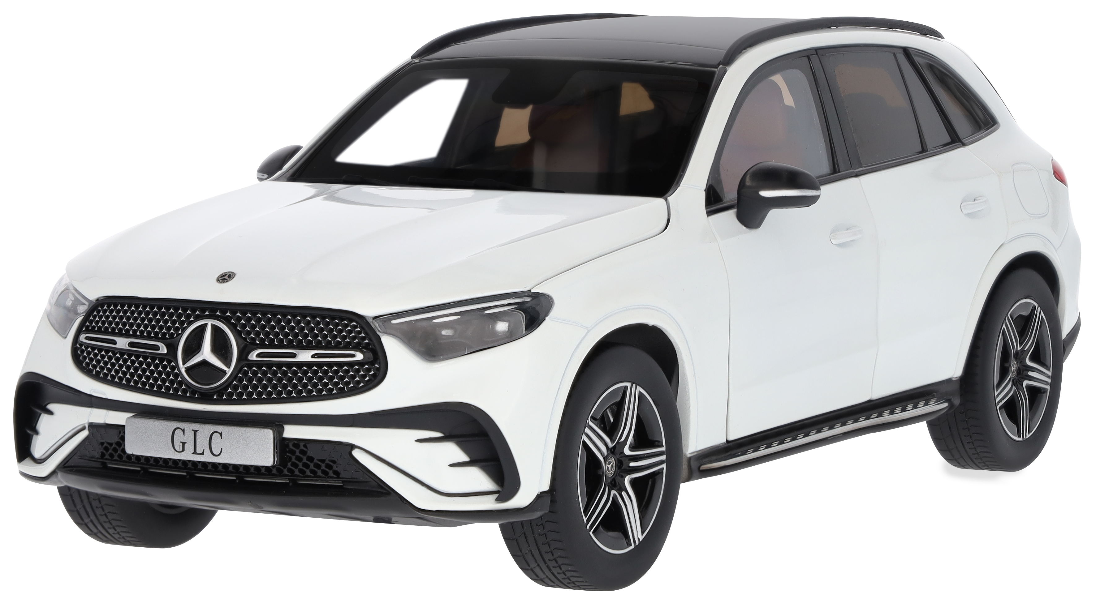 GLC, AMG Line, X254 - MANUFACTORY biel opalitu bright, iScale, 1:18